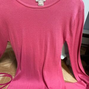 James Perse Women's Pink Top